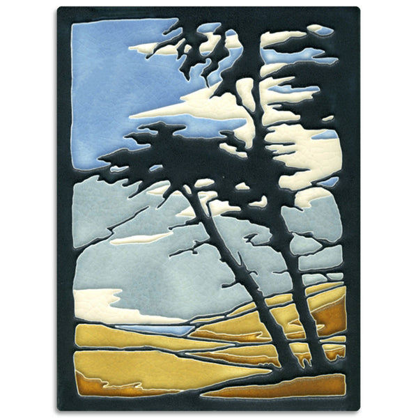 Motawi Tileworks Montana de Oro tile 6 inches by 8 inches