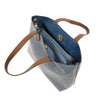 Joy Accessories Mariah handbag cerulean blue open