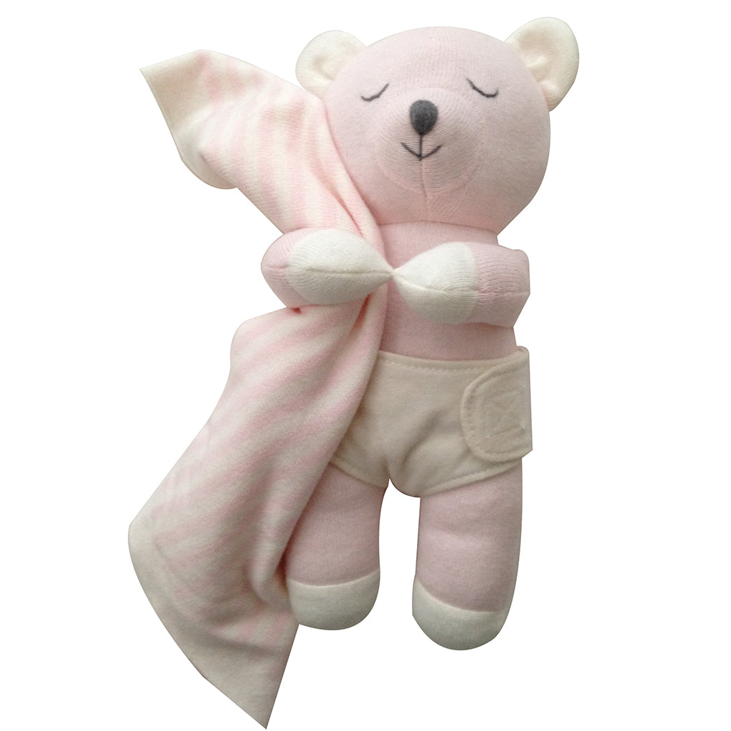 Pixie Bear Baby Burrito Baby Gift with Blanket