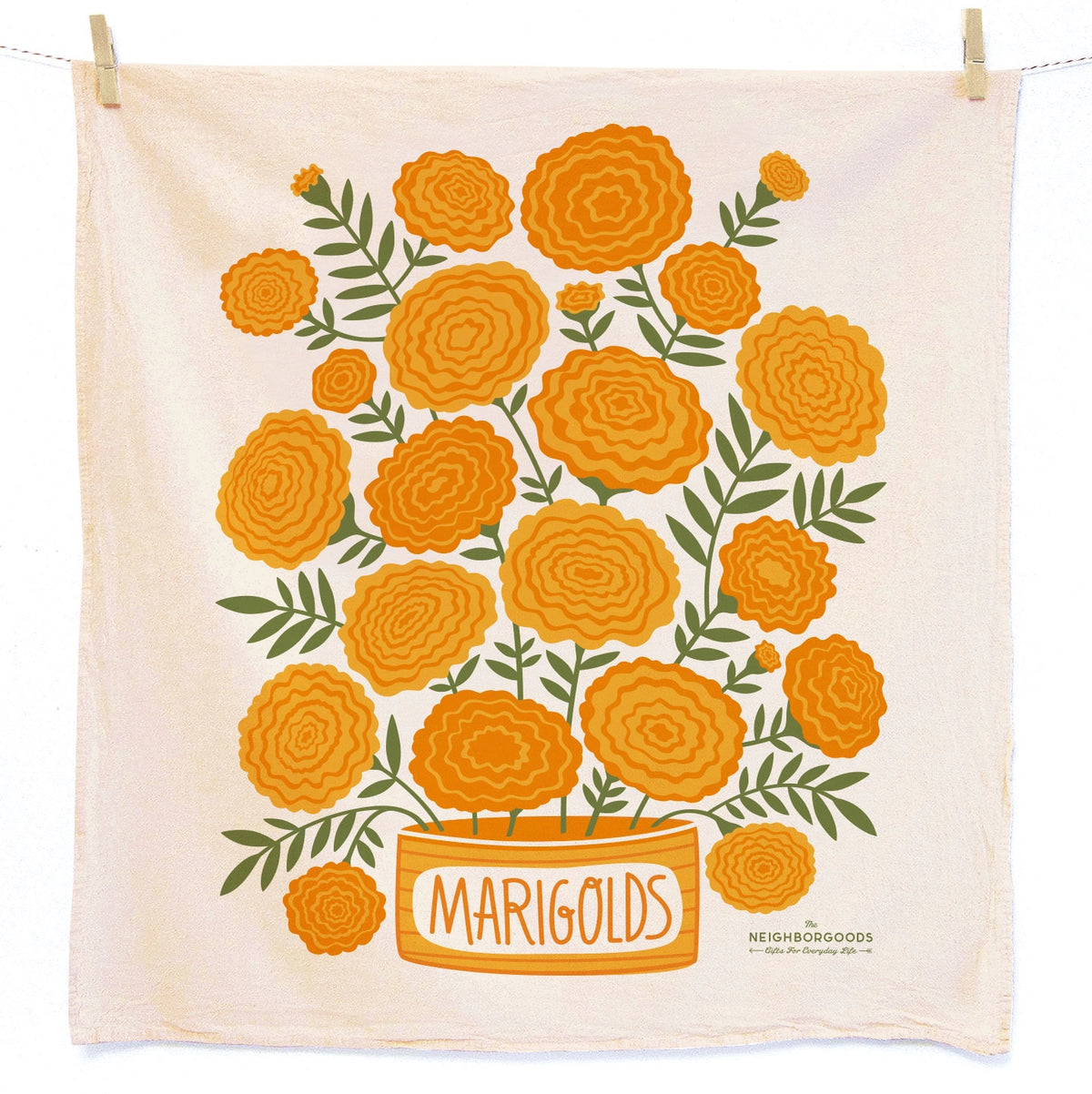 The Neighborgoods Mari Berry tea towel set