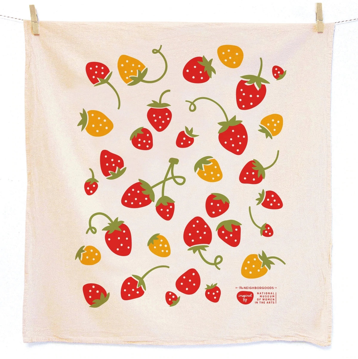 The Neighborgoods Mari Berry tea towel set