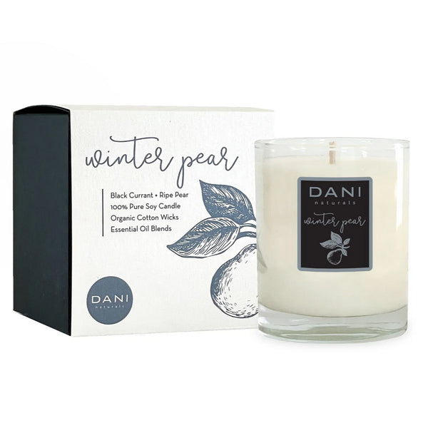 Dani candle 7.5 ounce pear scented candle