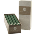 7 inch taper candles box of 12 hunter green