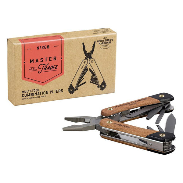 Gentlemen’s Hardware wood plier multi tool