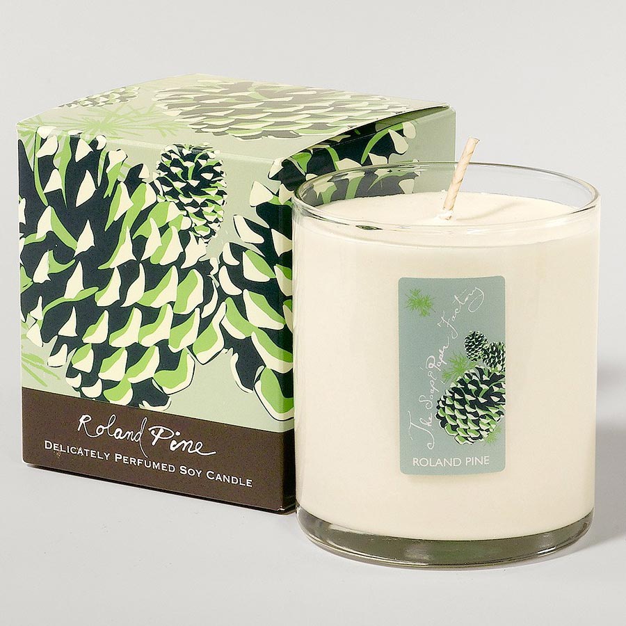 Roland Pine 9.5 ounce soy candle