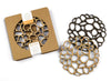 Five Ply Design set of 2 laser cut trivets pebbles