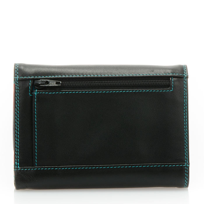 double flap wallet black pace