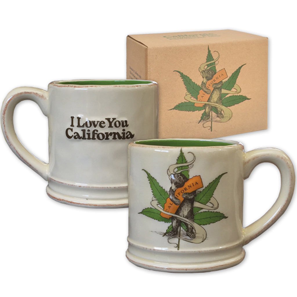 Cannabis bear mug