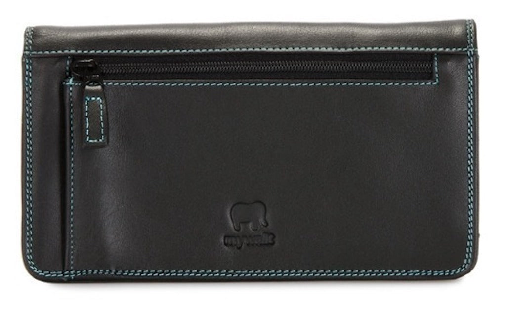 My Walit medium matinee wallet black pace back view